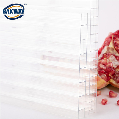 Quadruple hollow PC sheet