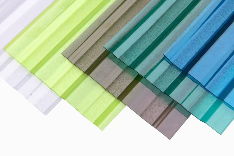 UV Coated Embossed & Corrugated PC Sheet
