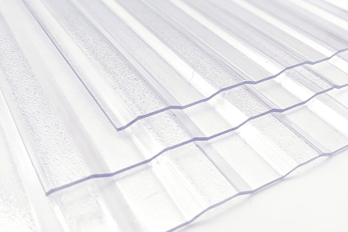 UV Coated Embossed & Corrugated PC Sheet