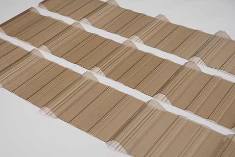 0.8 - 3mm Corrugated PC Sheet